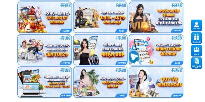 khuyến mại khi tham gia chơi Các event trên trang game